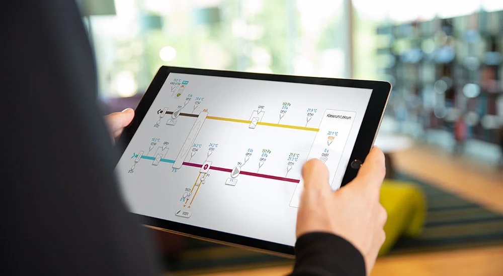 Styrsystem hos en av MD Automations kunder